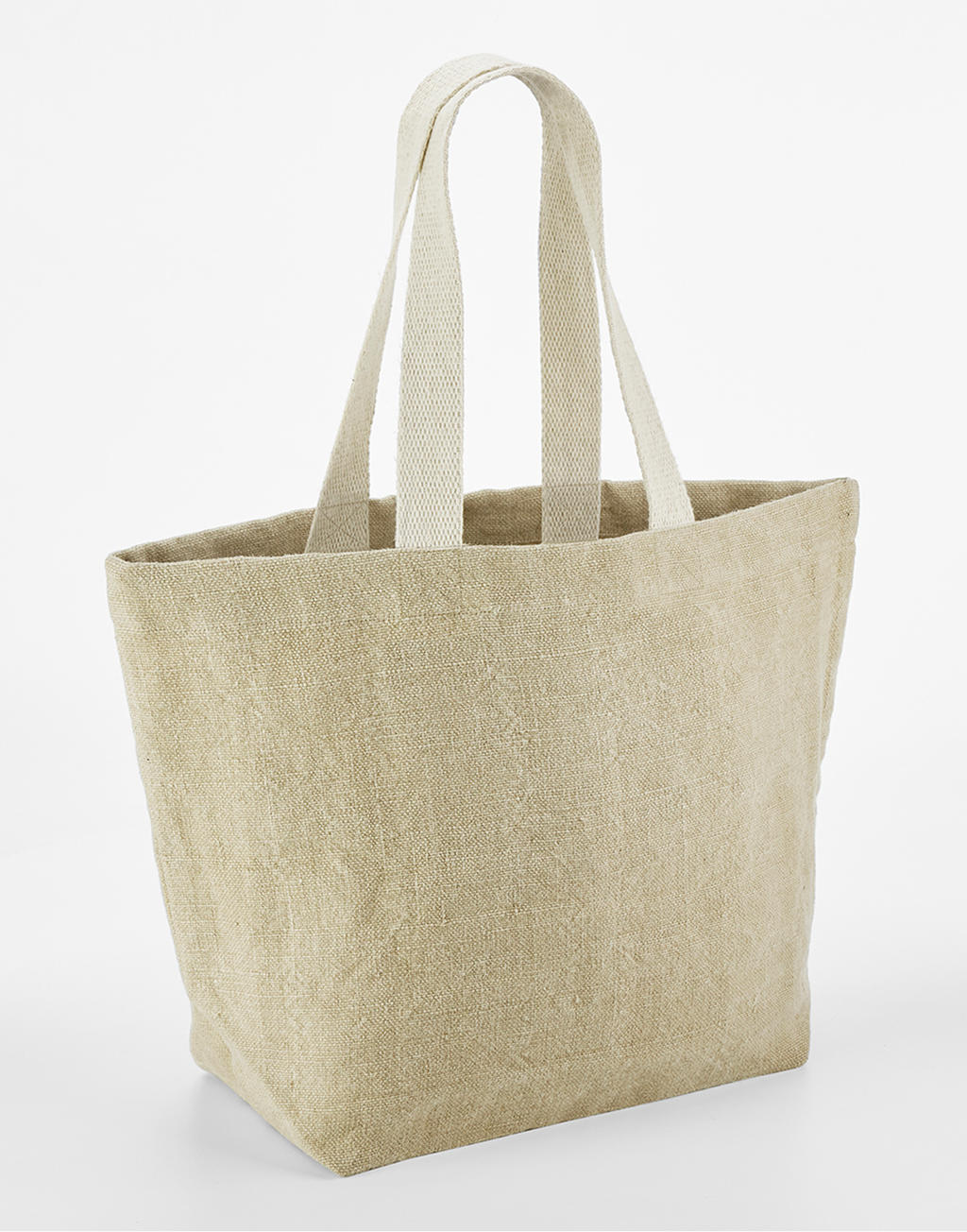 Soft Washed Jute Beach Bag