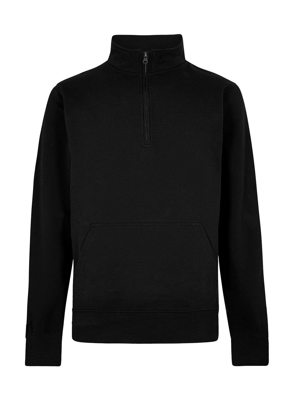 1/4 Zip Pique Sweatshirt