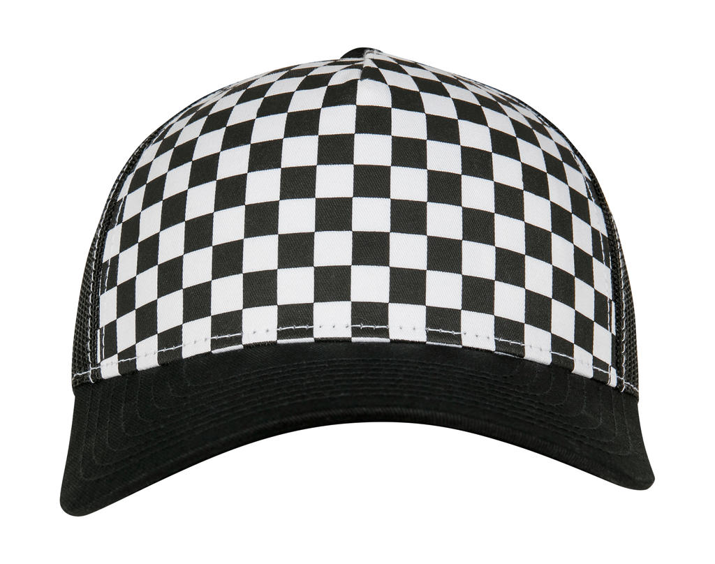 Checkerboard Retro Trucker