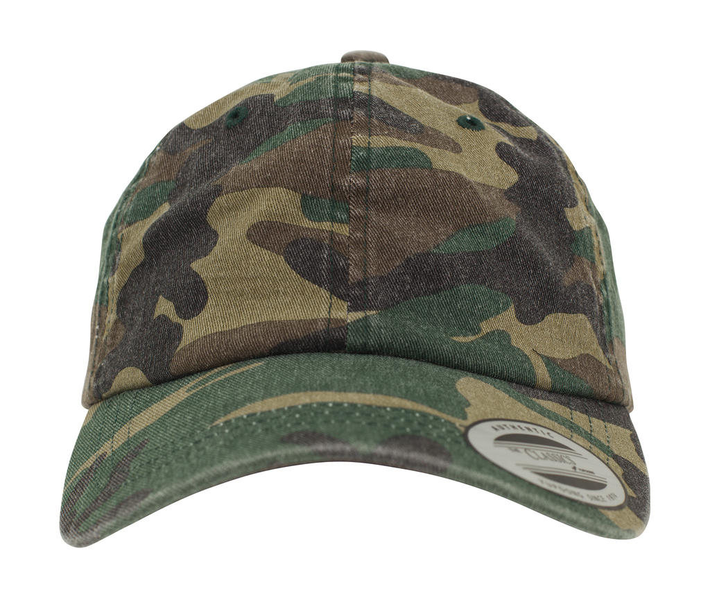 Low Profile Camo Washed Cap