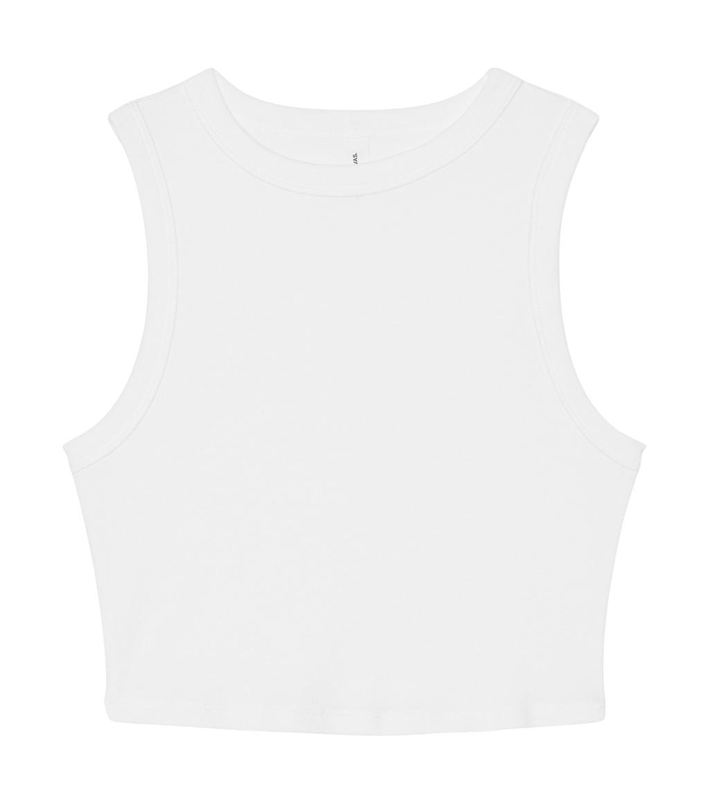 Women's Micro Rib Muscle Crop Tank