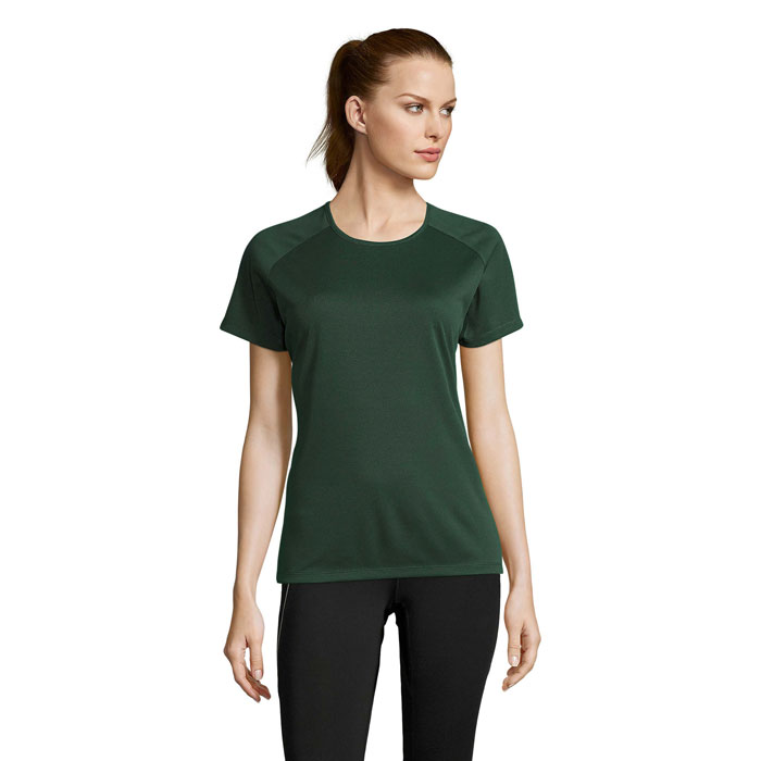 SPORTY WOMEN T-SHIRT POLYES