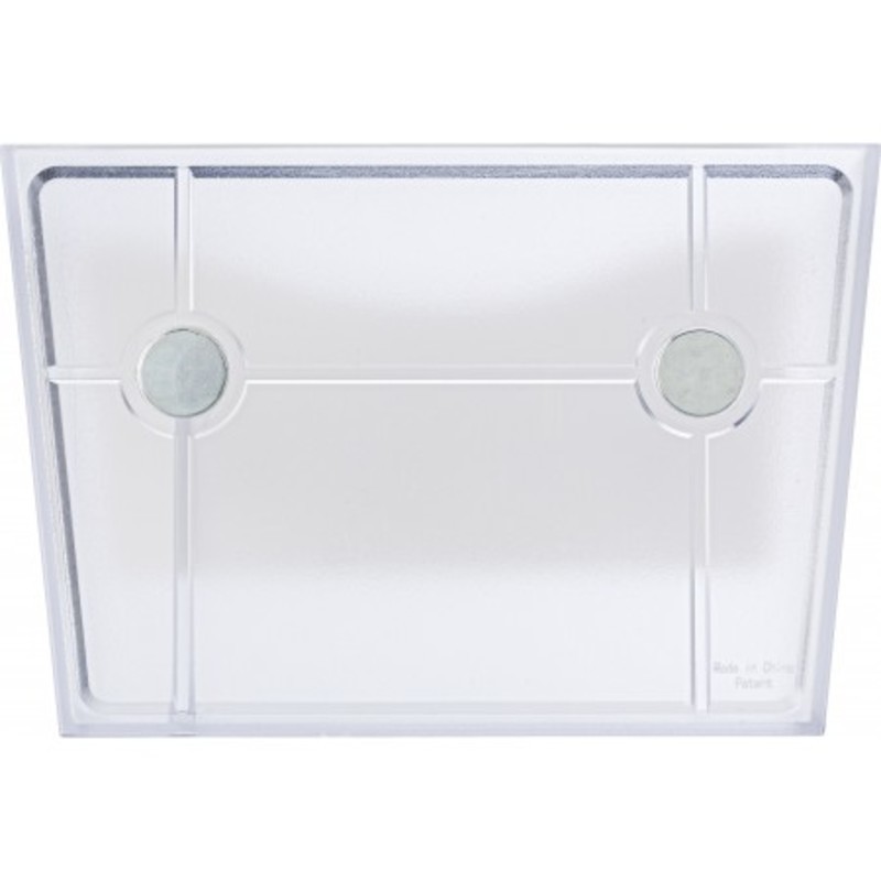 Plastic container, with two magnets, and erasable marker.