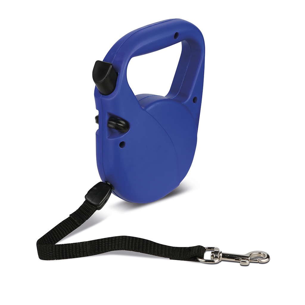 with metal hook and lock button for the retractable cord