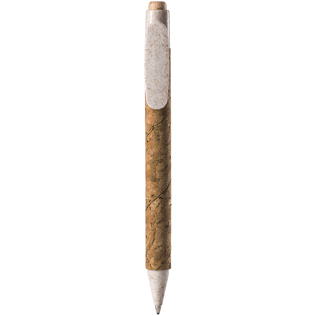 CORK AND WHEAT STRAW ABS BALLPOINT PEN