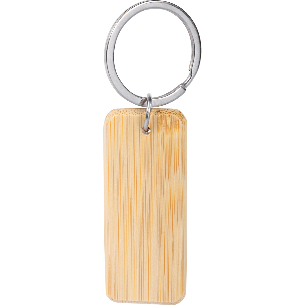 BAMBOO KEY CHAIN WITH NFC TAG NFC NFC