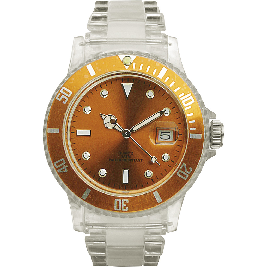 CUSTOMIZABLE POLICARBONATE ANALOG WATCH