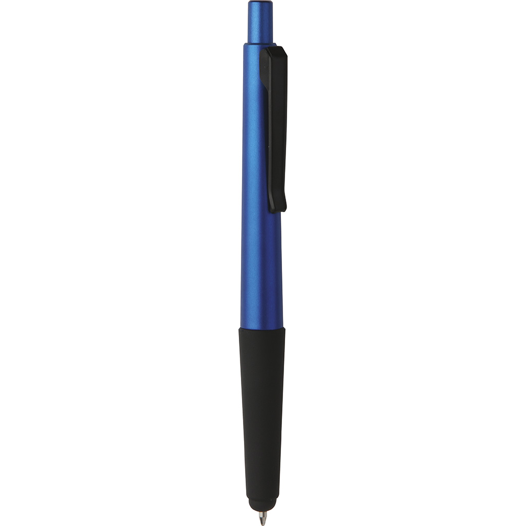 in plastic material with rubber handle