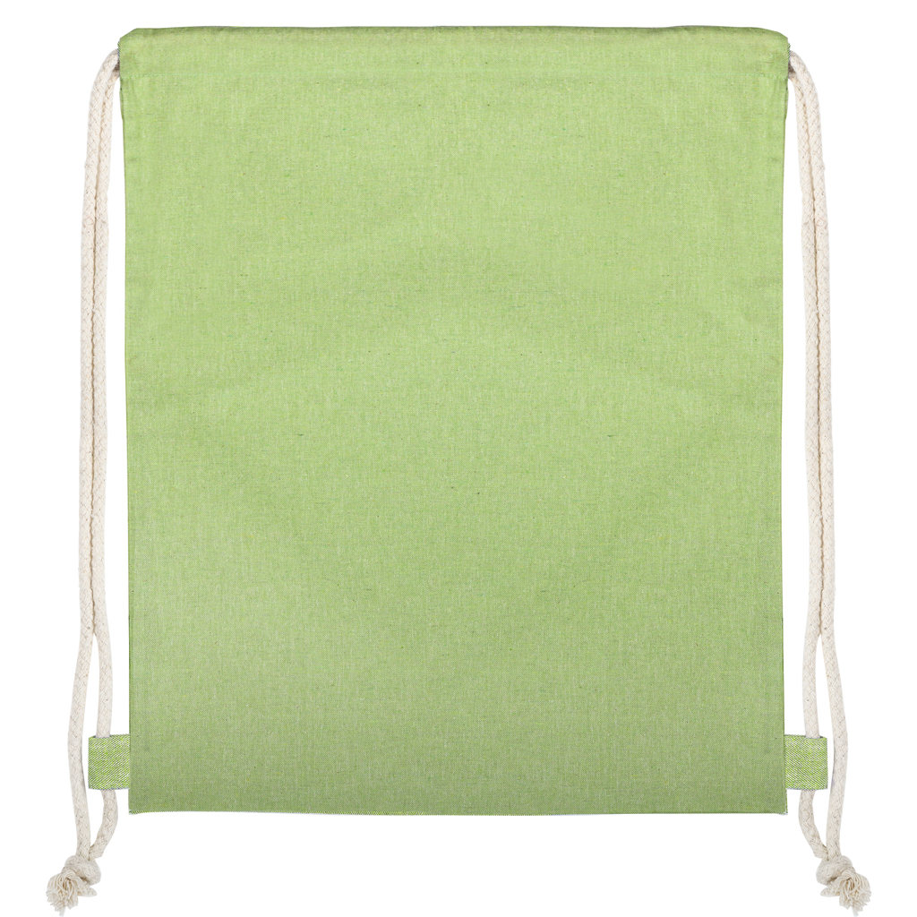 RECYCLED COTTON KNAPSACK