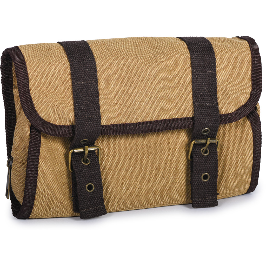 in canvas polycotton material with vintage looking