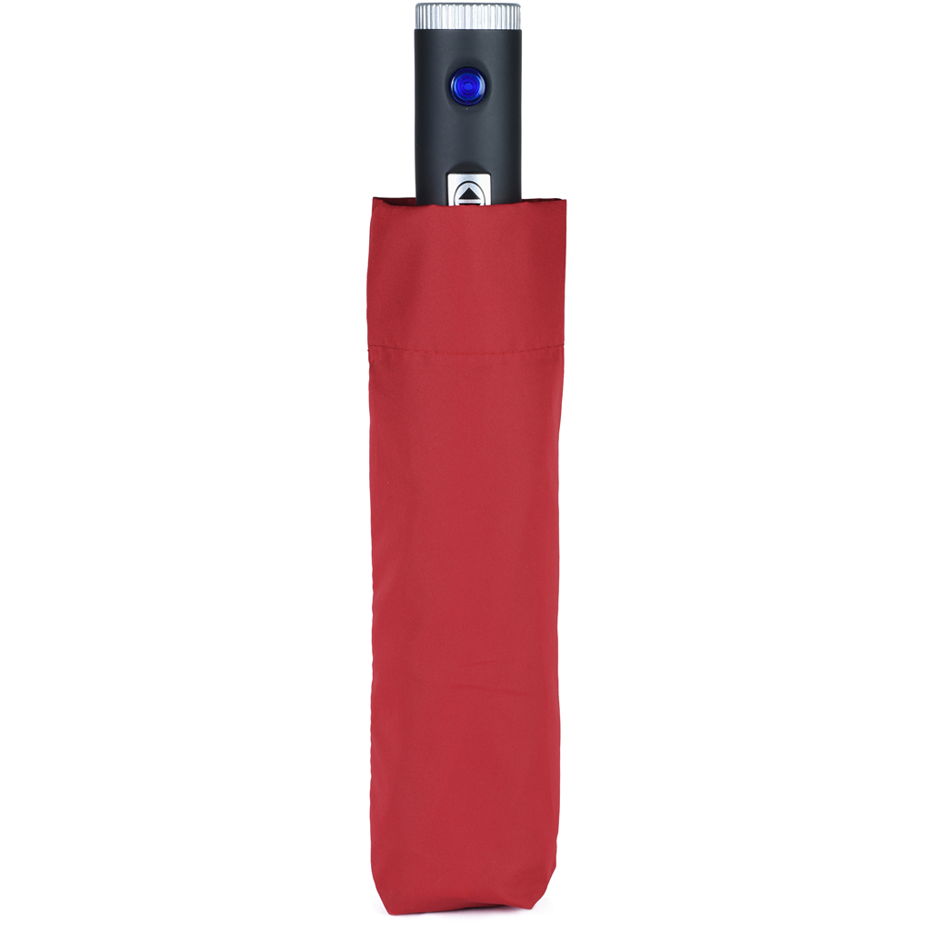AUTOMATIC MINI UMBRELLA IN PONGEE WITH TORCH