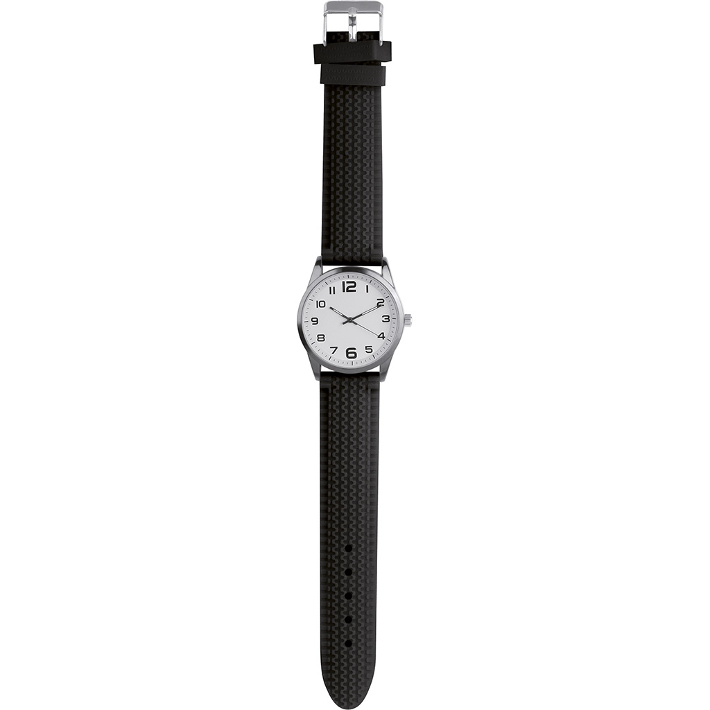 CUSTOMIZABLE ANALOG WATCH IN METAL AND SILICONE