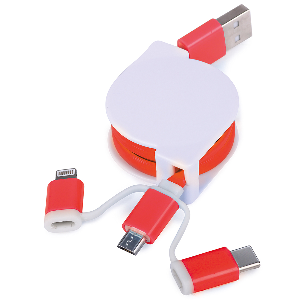 3 IN 1 CABLE FOR CHARGE AND TRANSFER DATA