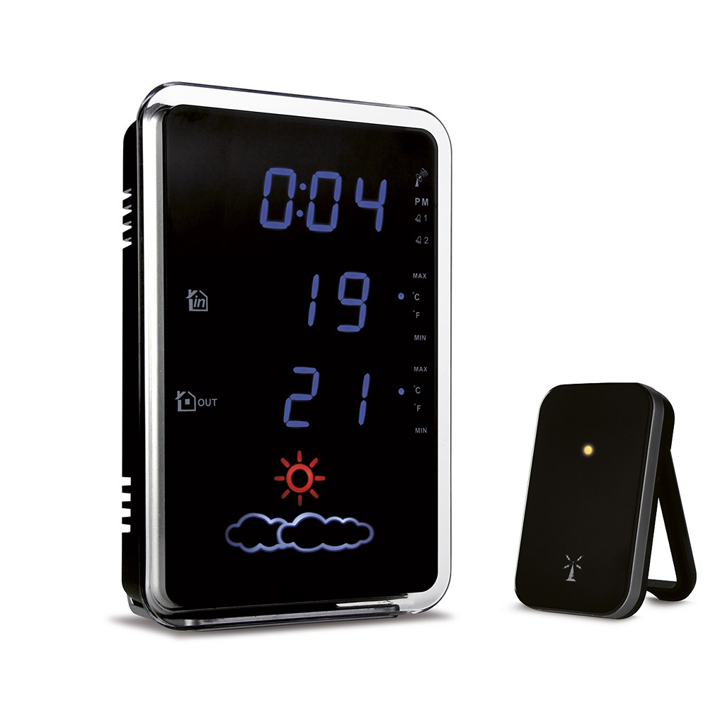 LED RADIOCONTROLLED DESK CLOCK