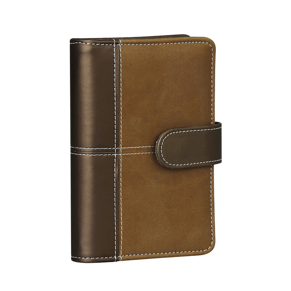 with plastic pen and pockets for cards and documents