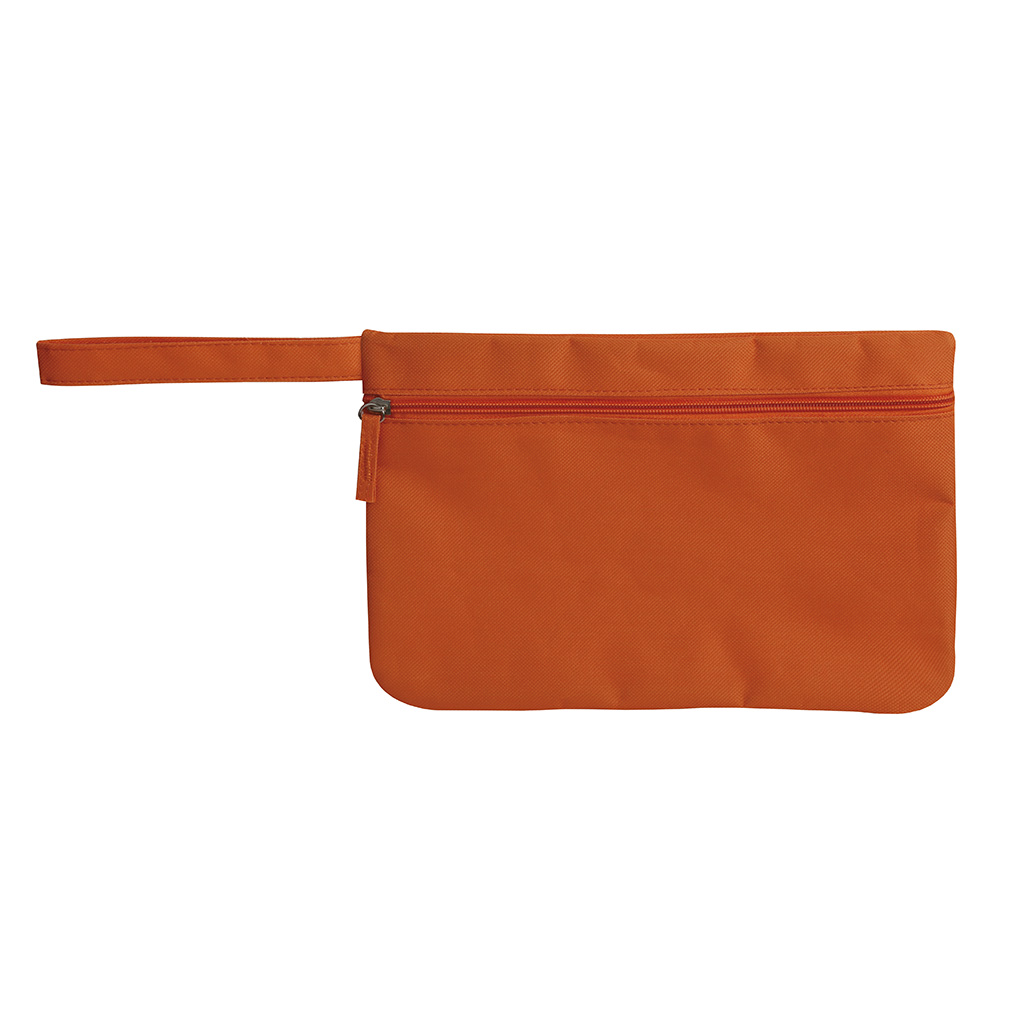 MELANGE DOCUMENT HOLDER POLYESTER AND PVC