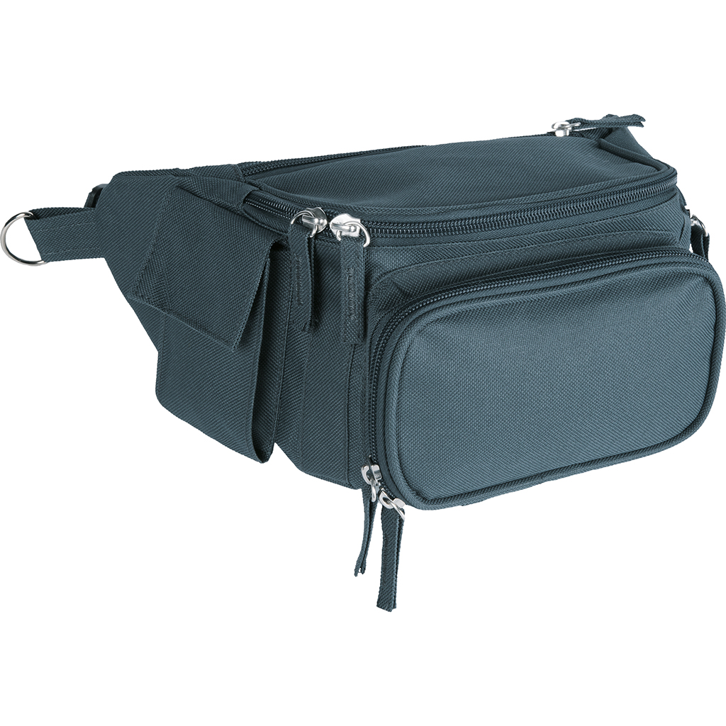 POLYESTER MULTI POCKET WAIST BAG