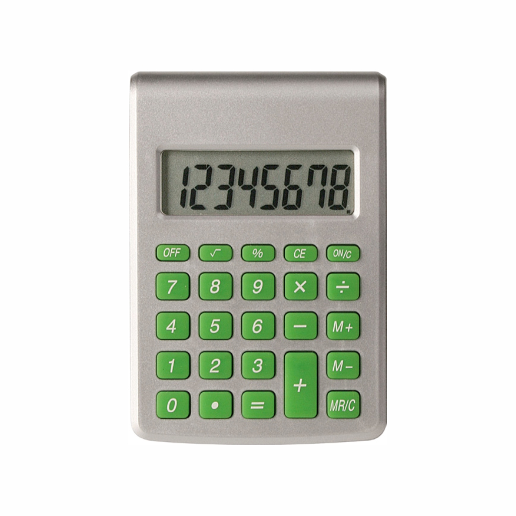 DIGIT RUBBER AND PLASTIC CALCULATOR
