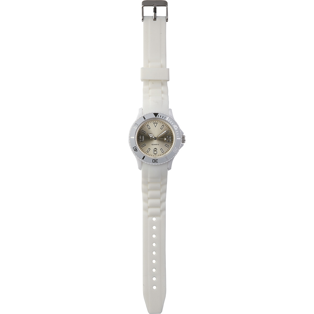 CUSTOMIZABLE ANALOG WATCH IN PLASTIC AND SILICONE