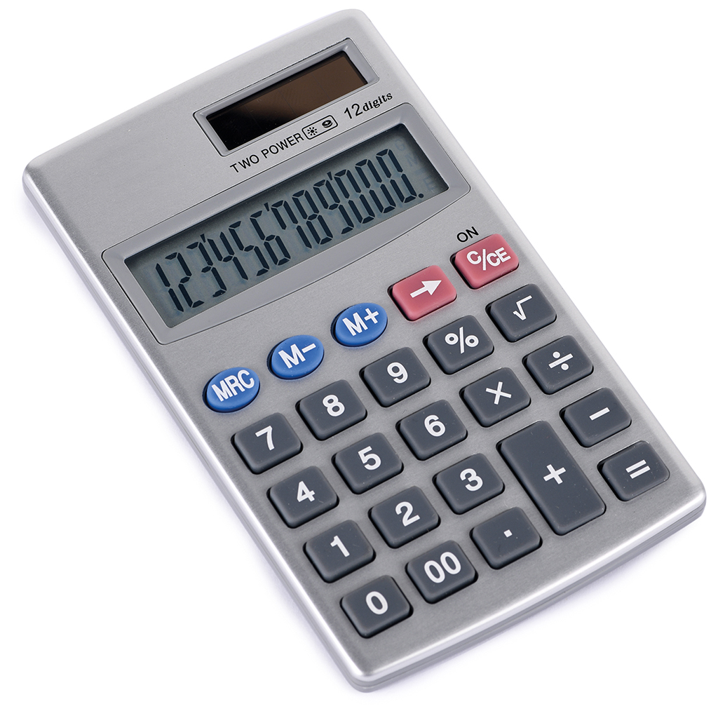 12 DIGITS CALCULATOR