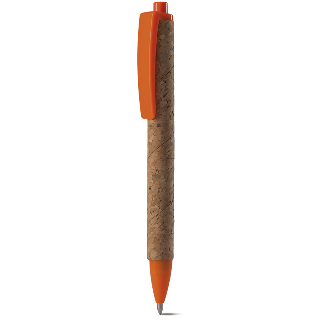 CORK AND PLASTIC BALLPOINT PEN