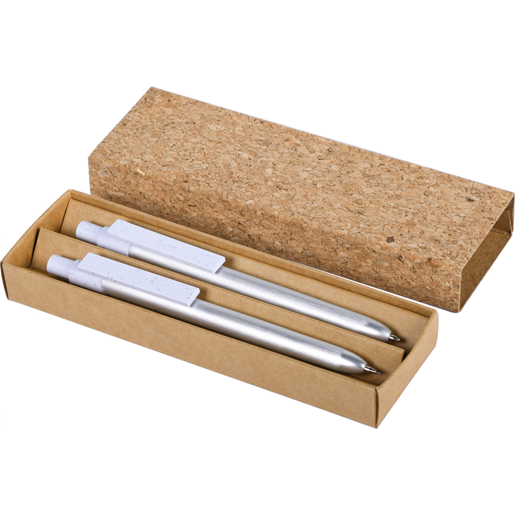 WRITING SET IN RECYCLED ALUMINUM
