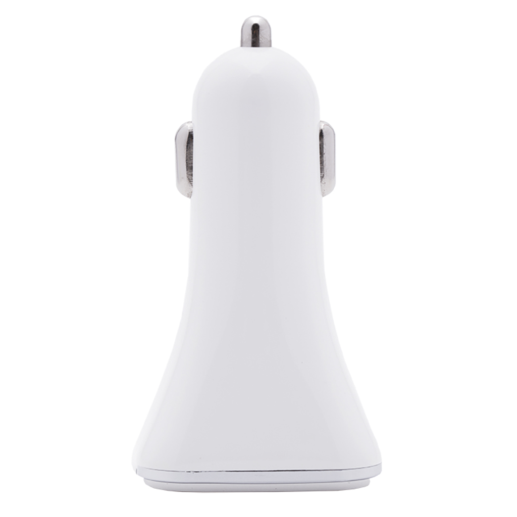 DOUBLE USB CAR PLASTIC CHARGER DC USB