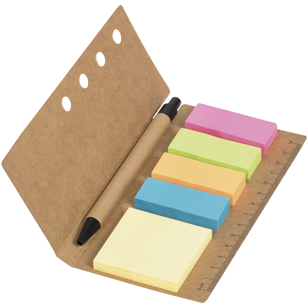 SET OF RECYCLED CARDBOARD BOOKMARKS