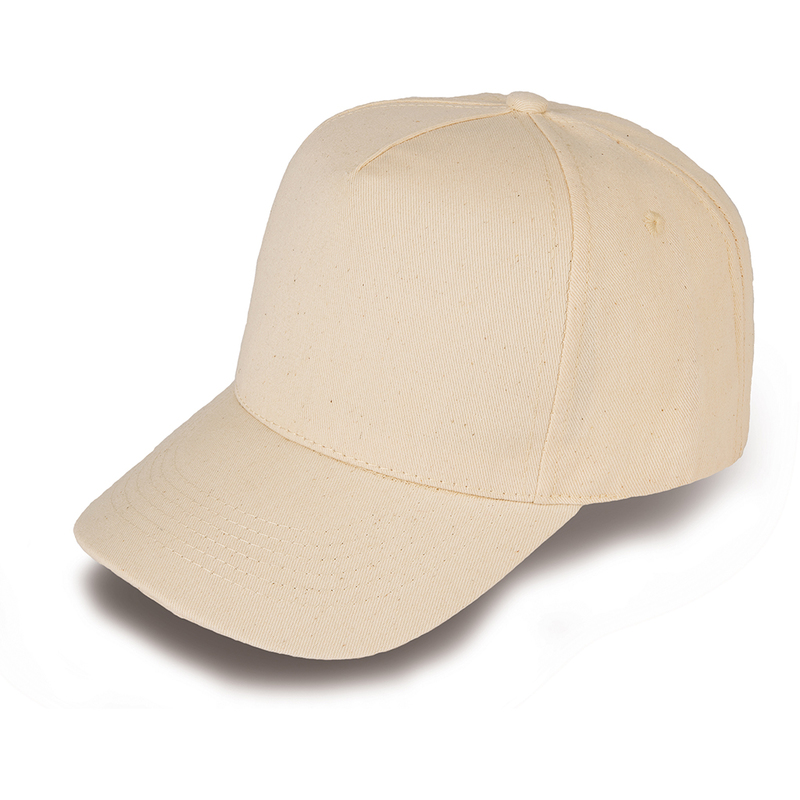 ORGANIC COTTON 5 PANELS GOLF CAP