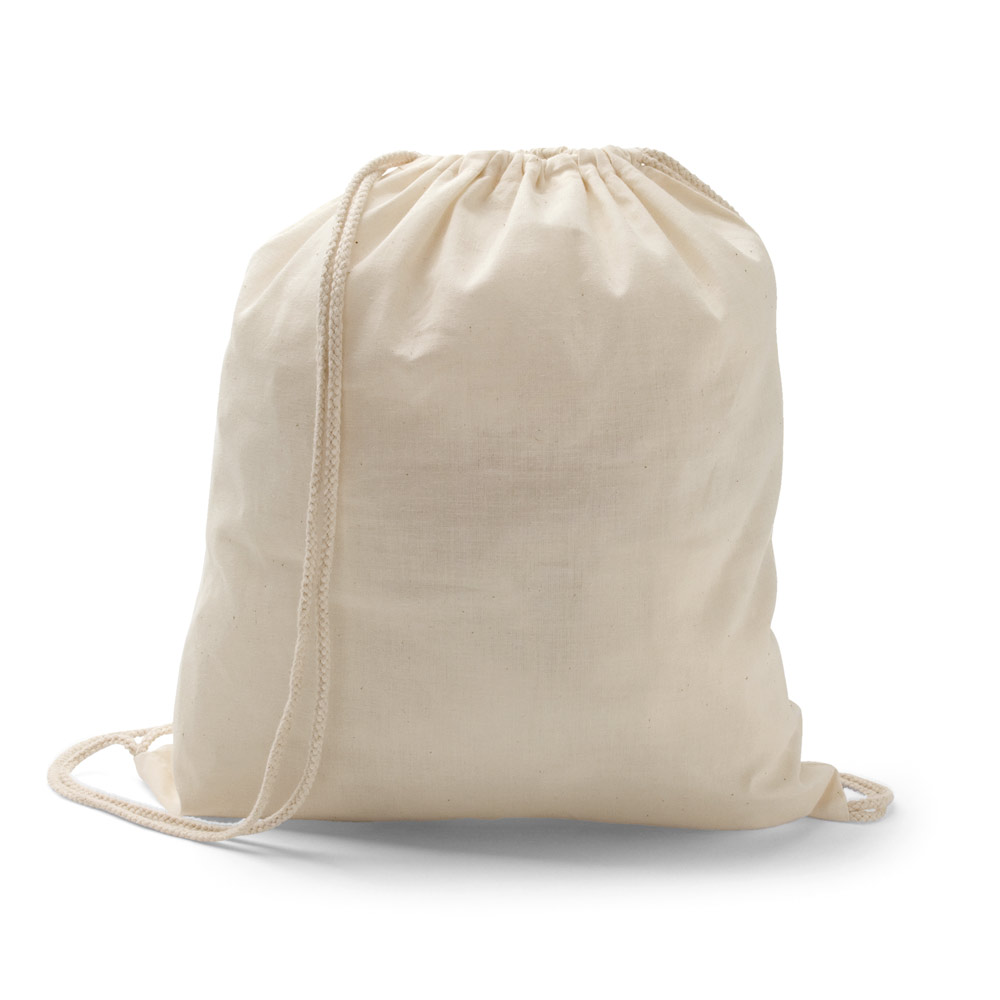HANOVER. 100% cotton drawstring bag (103 g/m²)