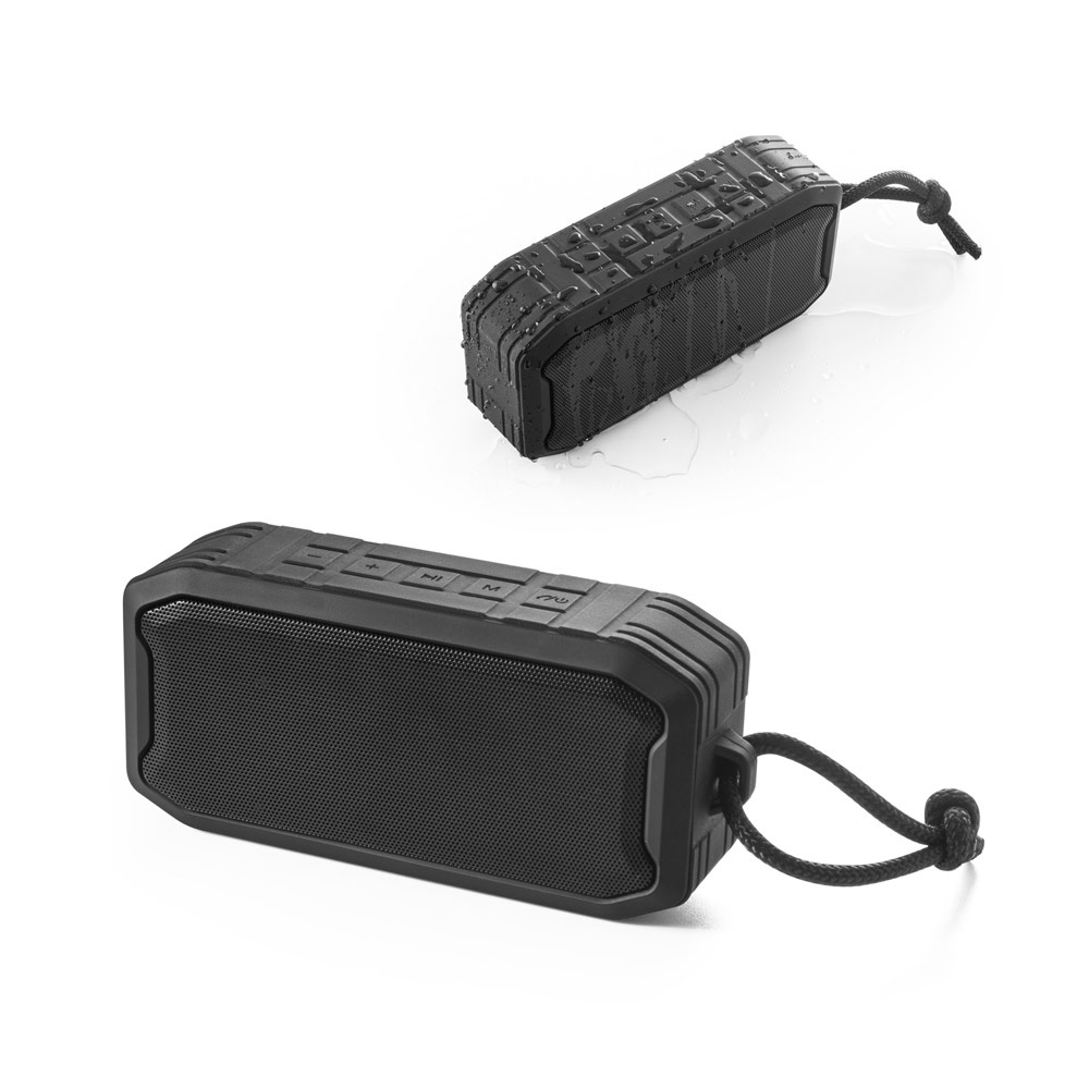 SHEERAN. Portable 10W speaker with IPX7 and 9h battery life on 100% rABS