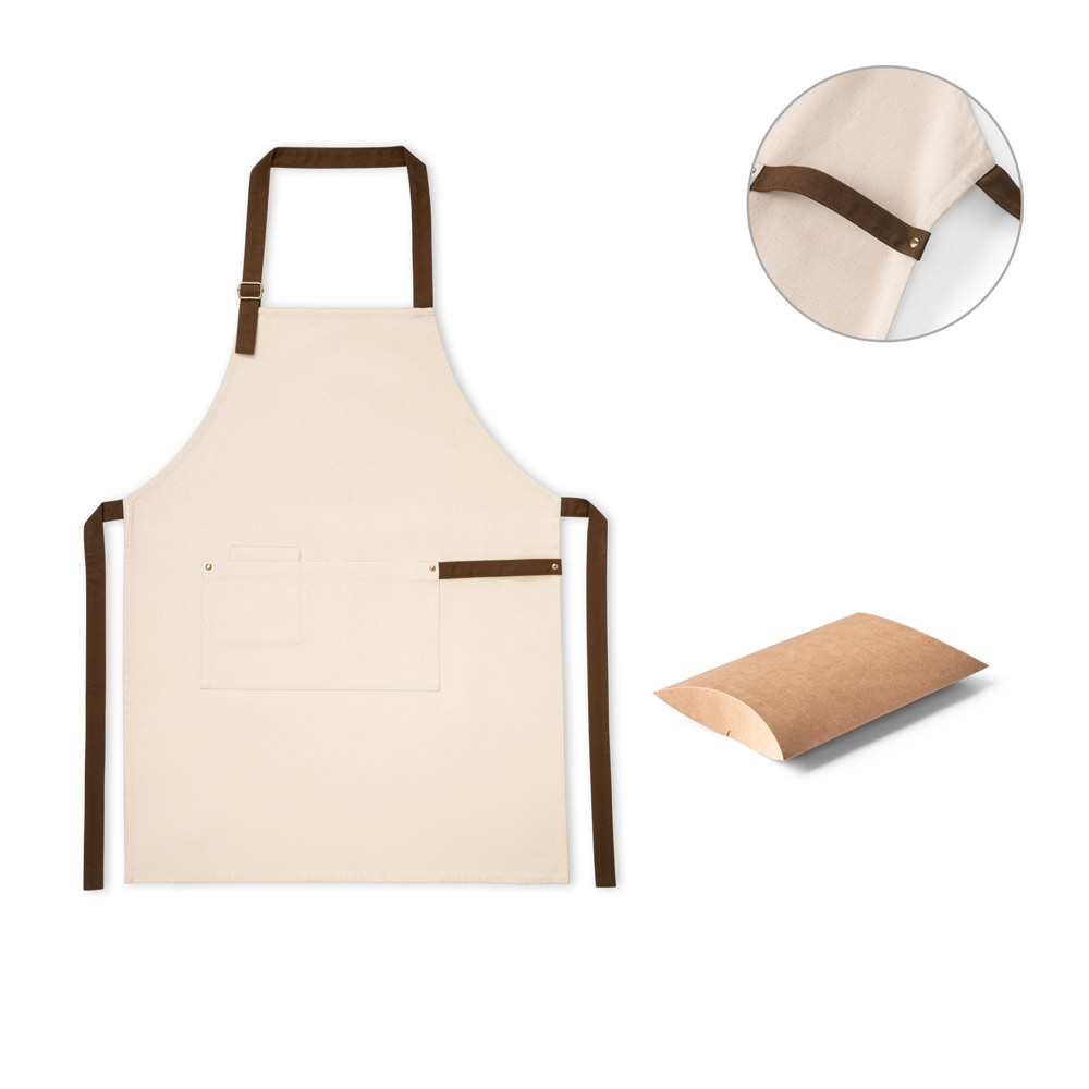 HOLM. 100% cotton apron