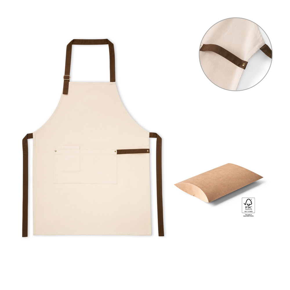 HOLM. 100% cotton apron