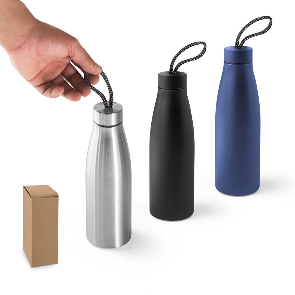 MORGAN. Bottle in 90% recycled stainless steel