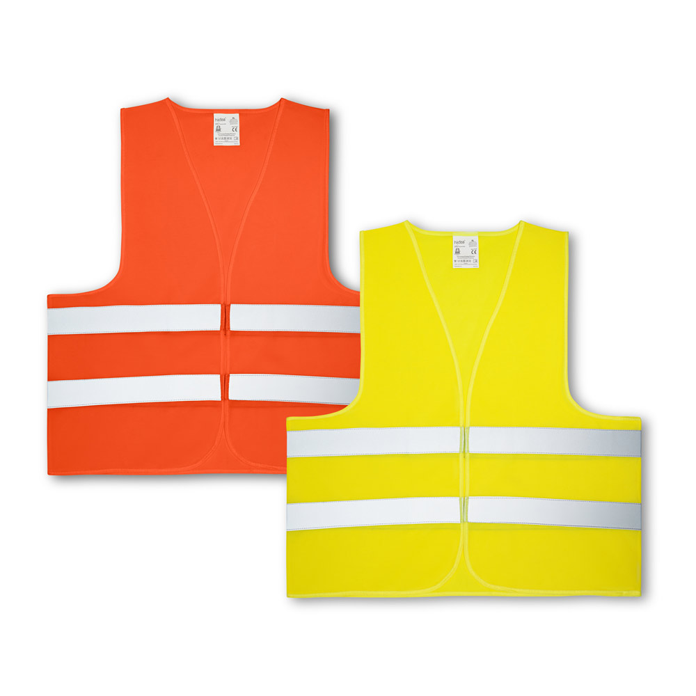 YELLOWSTONE. Polyester high-visibility waistcoat