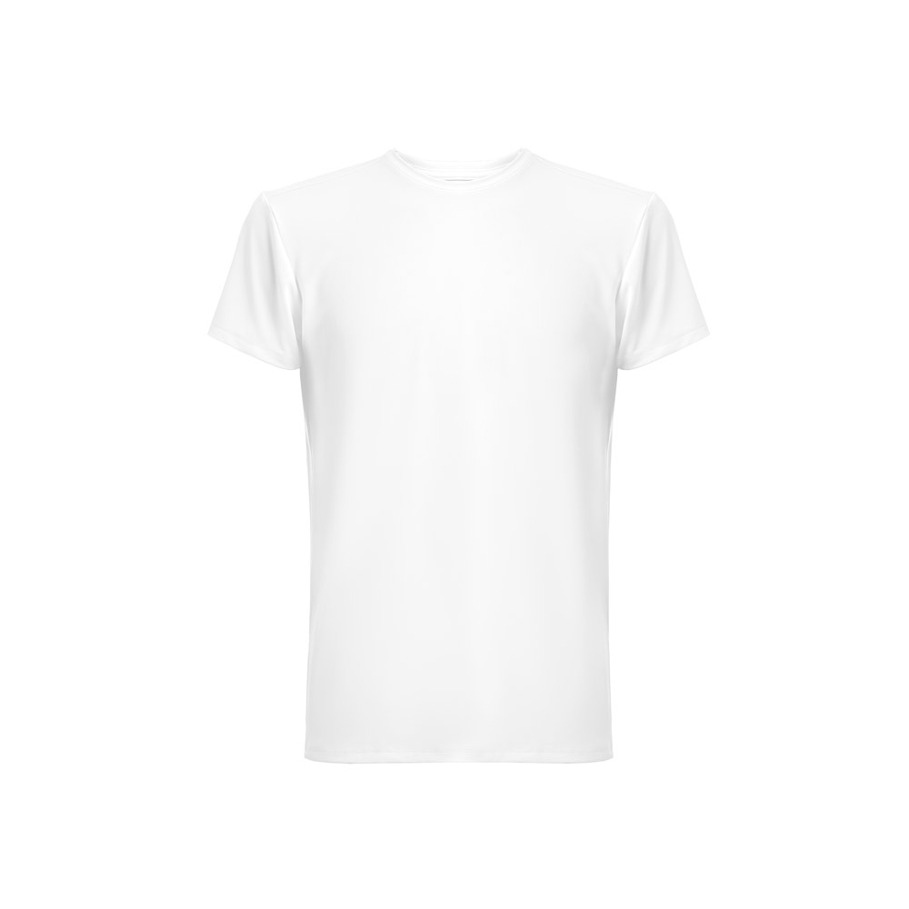 TUBE WH. Polyester and elastane T-shirt. White