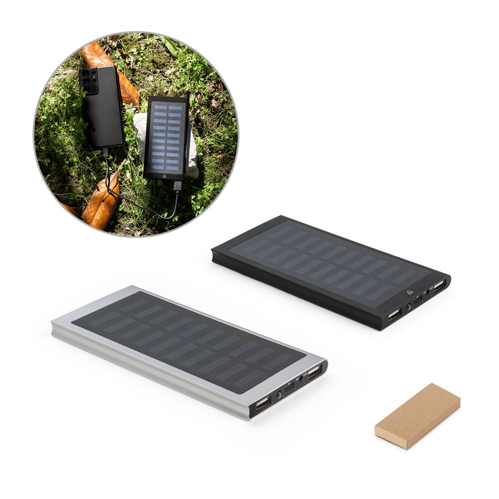 CLERK. Recycled aluminium portable battery