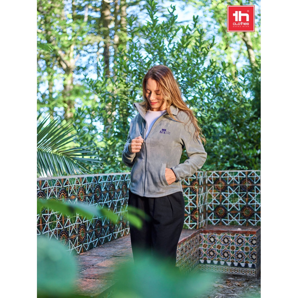 THC HELSINKI WOMEN. Women's Polar fleece jacket with elasticated cuffs