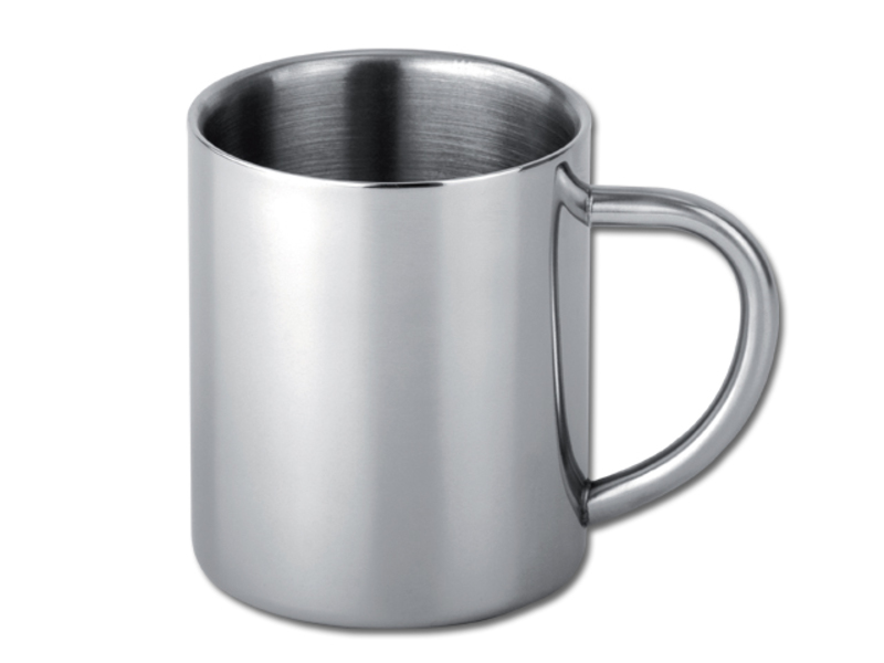 VOX I stainless-steel mug, 0,3 l, Silver