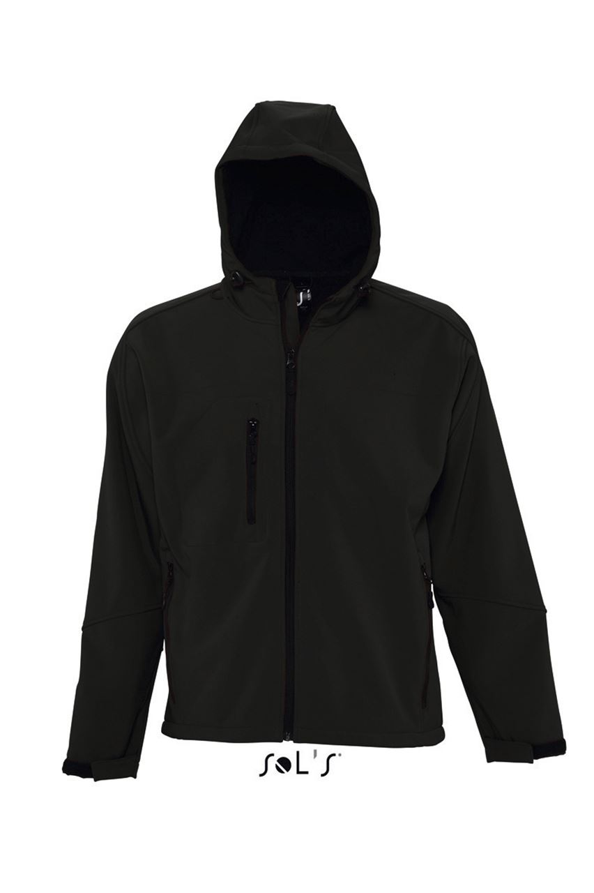 SOL'S REPLAY MEN - HOODED SOFTSHELL