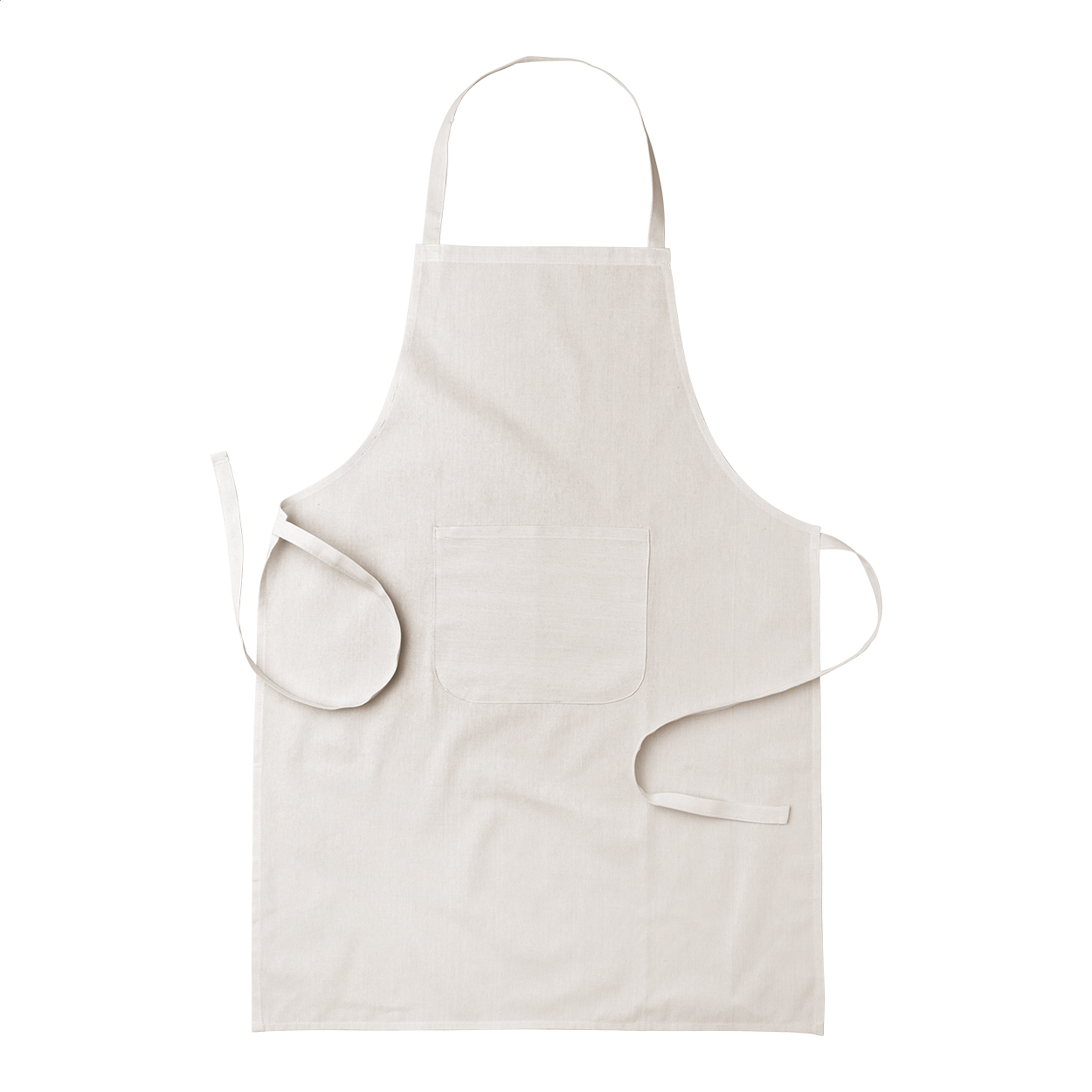 Crudo cotton apron