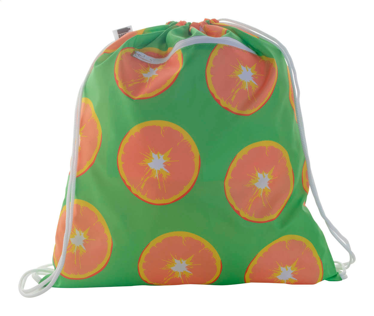 CreaDraw Zip RPET custom drawstring bag