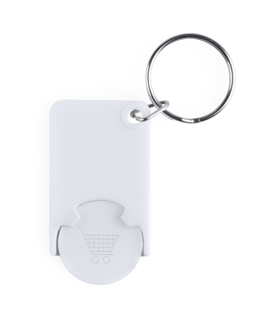 Trolex trolley coin keyring