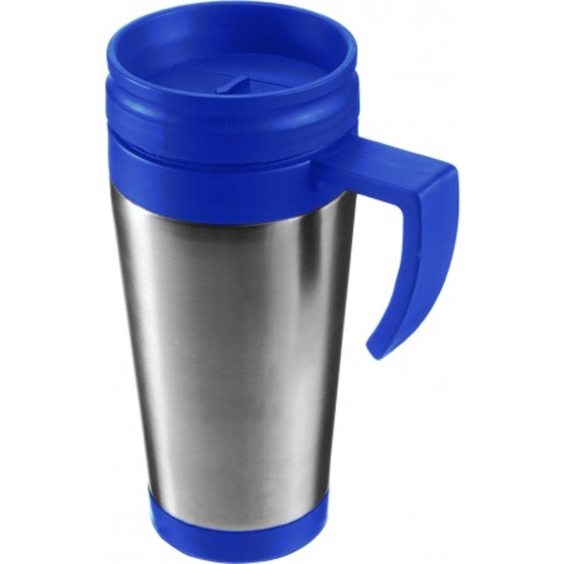 Stainless steel travel mug