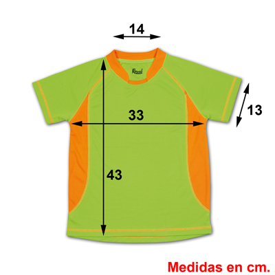 KIDS TECHNICAL T-SHIRT ARABIA GREEN   3/4