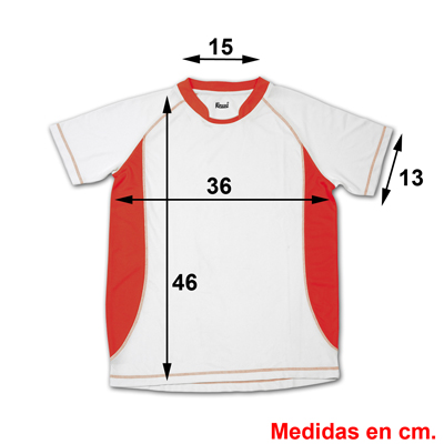 KIDS TECHNICAL T-SHIRT ARABIA RED   5/6