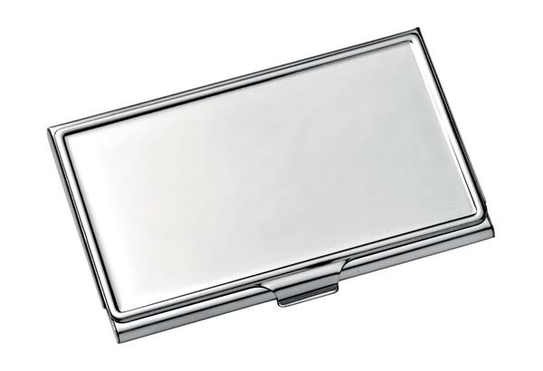 BUSINESS CARD HOLDER W/CAVITY - 59x93 mm