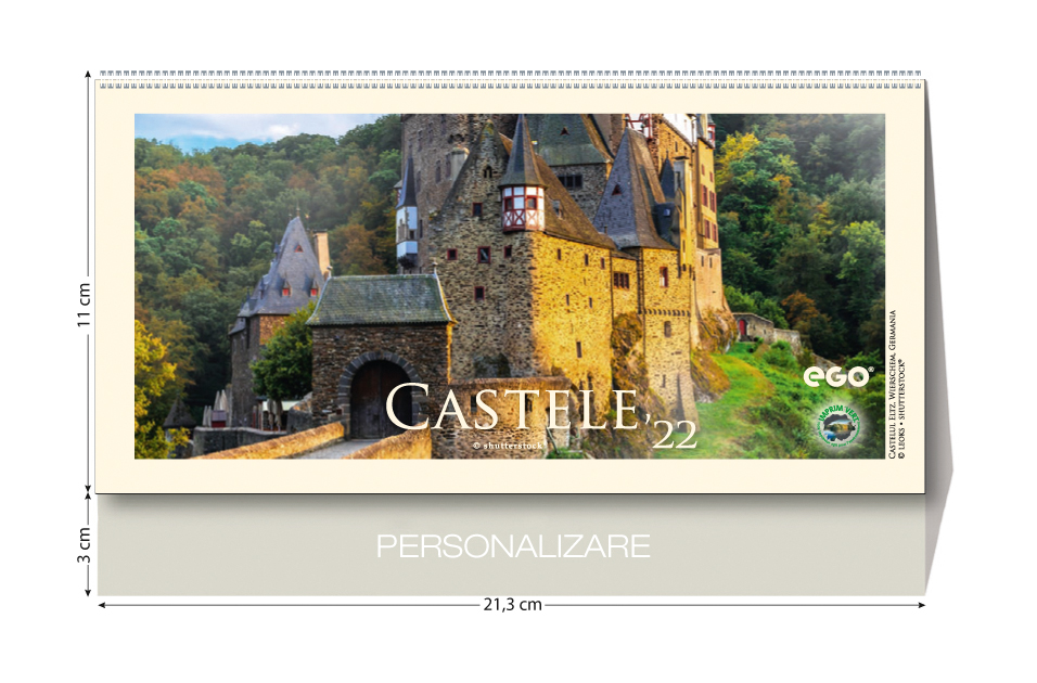 Calendar de birou CASTELE