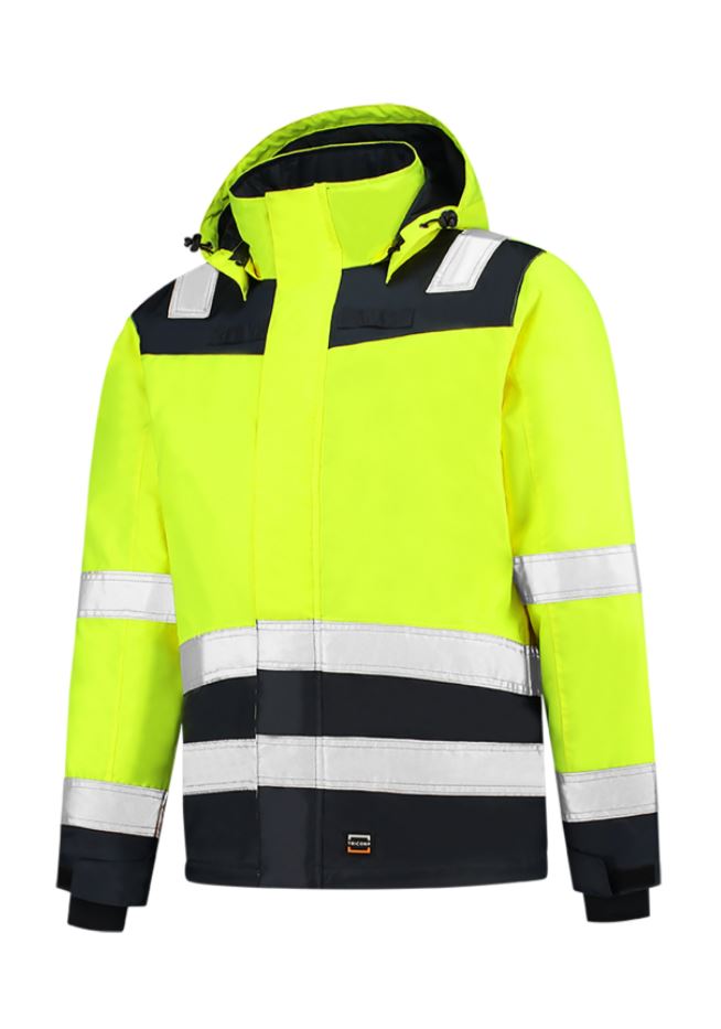 Midi Parka High Vis Bicolor