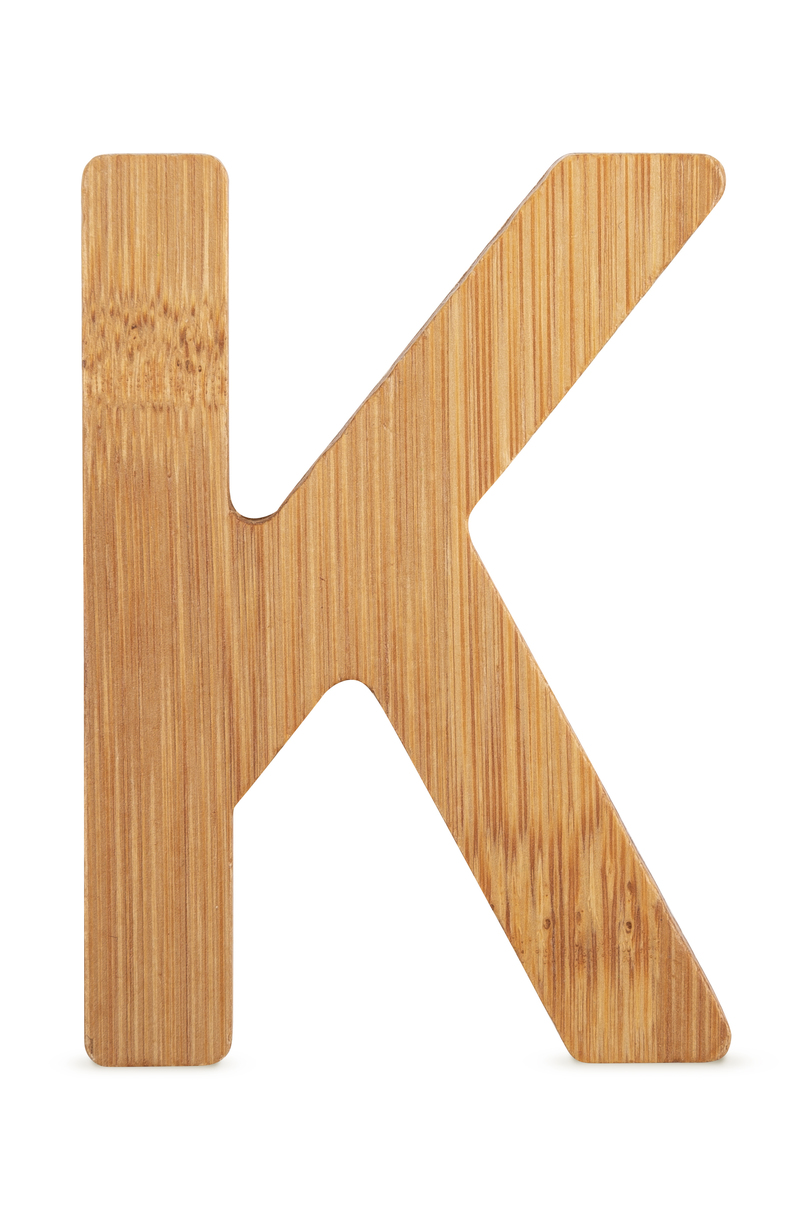 ABC Bamboo Letters K